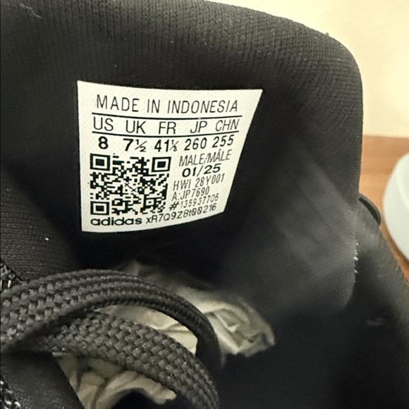 Adidas Ultradream DNA Black Sneakers SIZE 8 Men’s - Picture 8 of 9